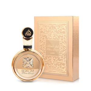 Fakhar Lattafa Gold Extrait 100ml EDP - Fresh & Spicy Fragrance - Front View