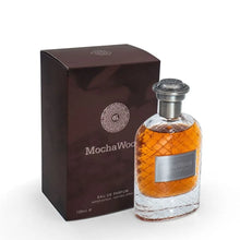 Load image into Gallery viewer, Mocha Wood Perfume 100ml EDP by Fragrance World - Elegant and Envy-Inducing Fragrance unisex