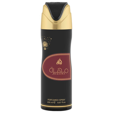 Mohra Unisex Perfumed Body Spray 200ml by Lattafa Perfumes - Captivating Fragrance in Elegant Bottle