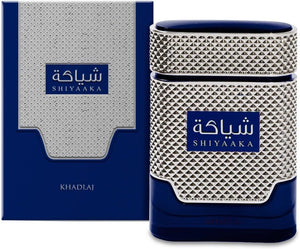 Shiyaaka Blue Perfume 100ml by Khadlaj - Invigorating Citrus with Captivating Musk