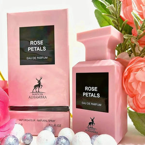 Rose Petals 80ml | Eau de Parfum | Perfume for Women by Maison Alhambra