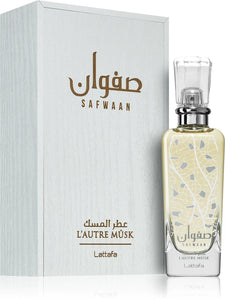 Safwaan L'autre Musk by Lattafa premium- A Magnetic and Alluring EDP 100ml unisex